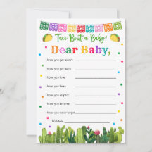 Taco Baby Shower quiere un bebé, Taco Bout