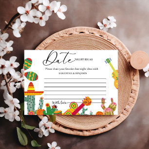 Tarjeta De Consejos Taco Bout Love Ideas de la noche mexicana de citas