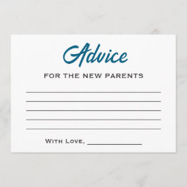 Tarjeta De Consejos Under the Sea Hello Baby Shower Gray Whale Blue