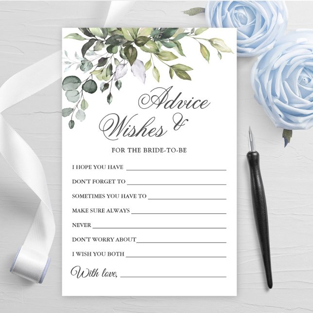 Tarjeta de consejos y deseos para eucalipto de col (Subido por el creador)