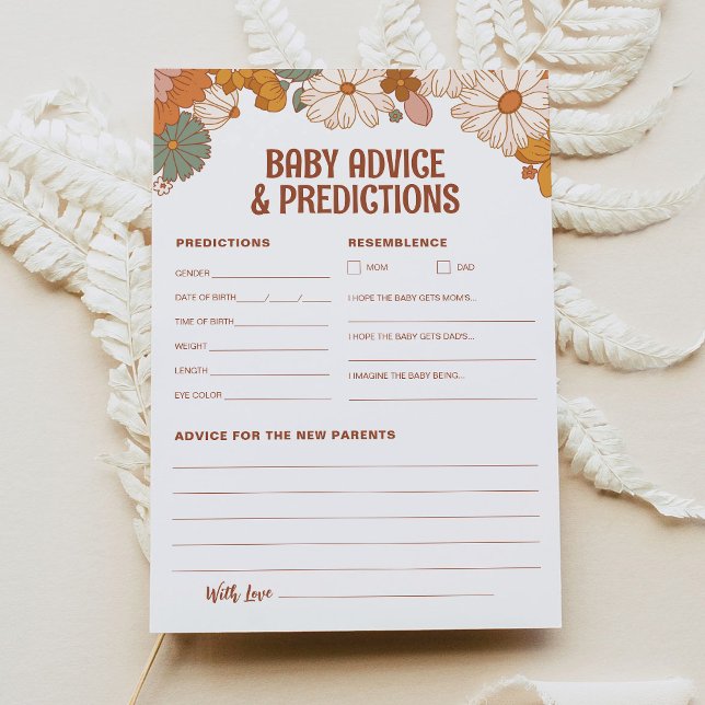 Tarjeta de consejos y predicciones para bebés Groo (Subido por el creador)