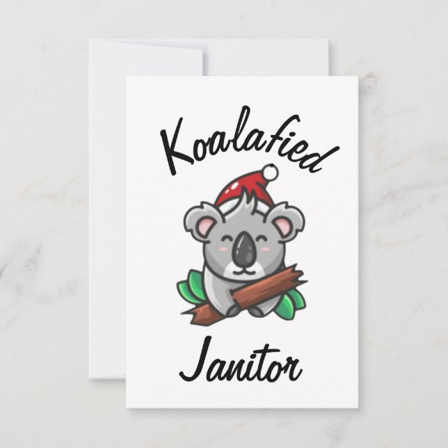 Tarjeta de conserje Koalificado (Anverso)