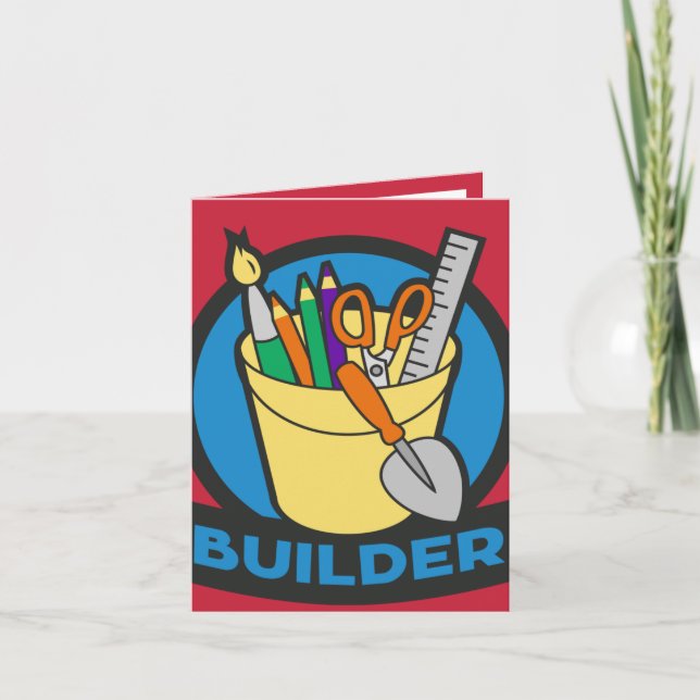 Tarjeta de constructores de club de aventureros (Anverso)