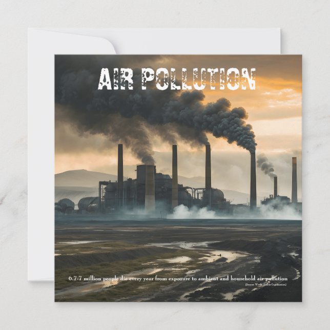 Tarjeta de contaminación del aire (2023) (Anverso)