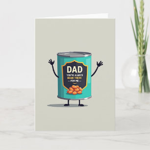 Tarjeta de Contenedor para el Día del Padre Dulce