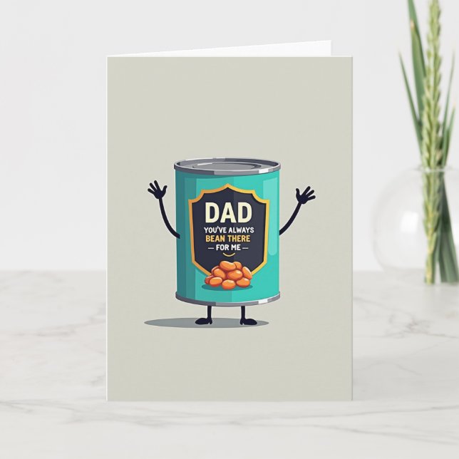 Tarjeta de Contenedor para el Día del Padre Dulce (Anverso)