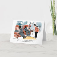Tarjeta de conversación de cumpleaños de vejez inc