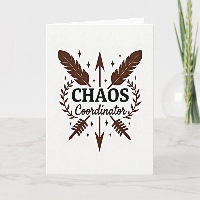 Tarjeta de Coordinador de Caos Experto (Anverso)