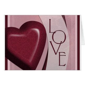 tarjeta de corazón de amor
