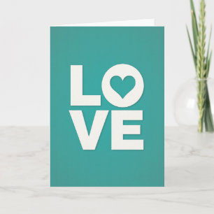 Tarjeta de Corazón de Amor Verdadero