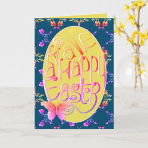 Tarjeta de corazón de rosa inspirada en Fabergé pa
