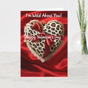 Tarjeta de corazón del día de San Valentín