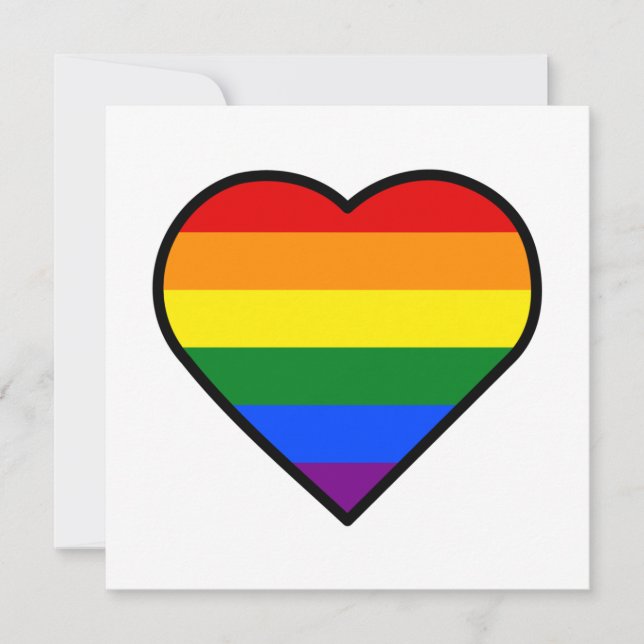 Tarjeta de CORAZÓN ORGULLOSO (Anverso)