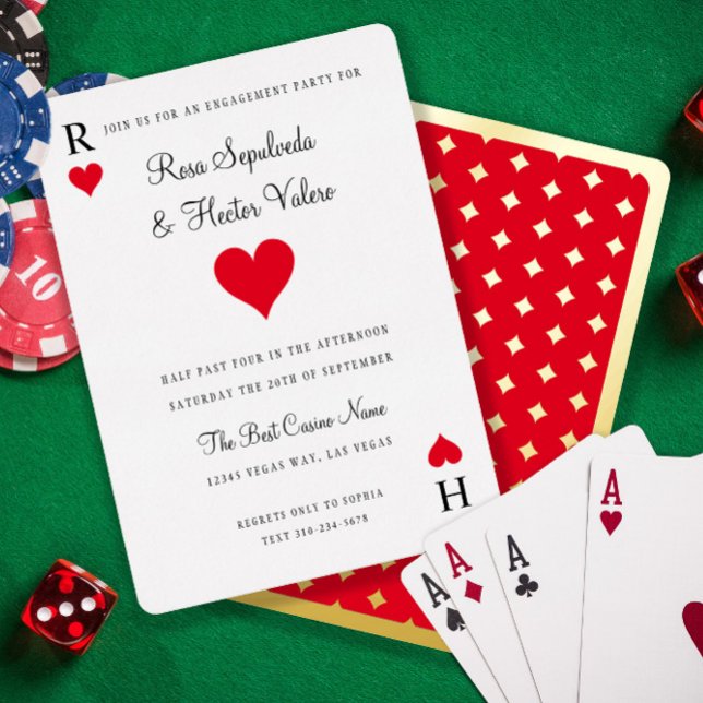 Tarjeta de Corazones Invitación de Fiesta de Compr (Subido por el creador)