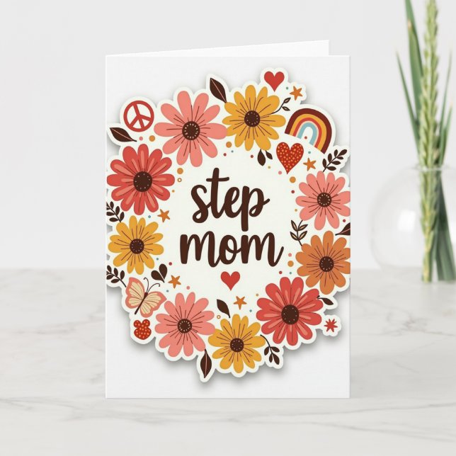 Tarjeta de Corona de Madrastra Artística (Anverso)