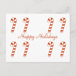 Tarjeta de correo - Candy Canes