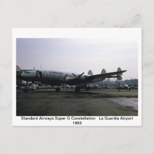 Tarjeta de correo de aviones