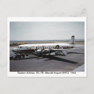 Tarjeta de correo de aviones