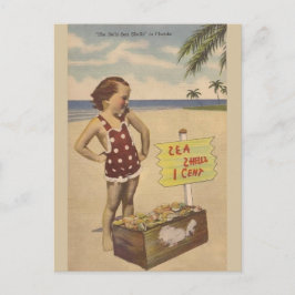 Tarjeta de correo de Florida para las cáscaras de 