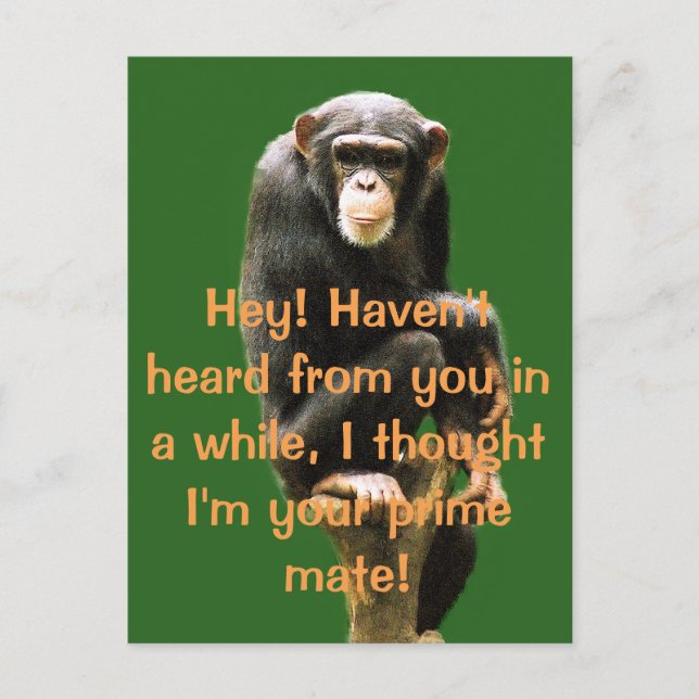 Tarjeta de correo de humor (Anverso)