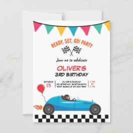 Tarjeta de correo de invitación de fiesta de cumpl