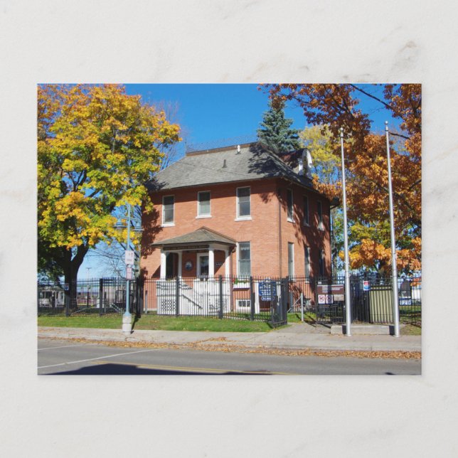 Tarjeta de correo de la oficina de meteorología de (Anverso)