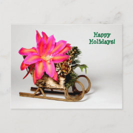 Tarjeta de correo de Navidades del personalizable 