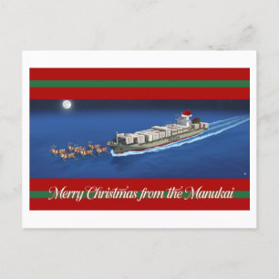 Tarjeta de correo de Navidades Manukai 2025