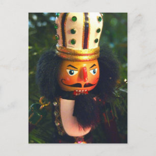 Tarjeta de correo de navidades/Yule Nutcracker Sol