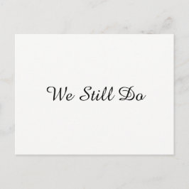 Tarjeta de correo de respuesta