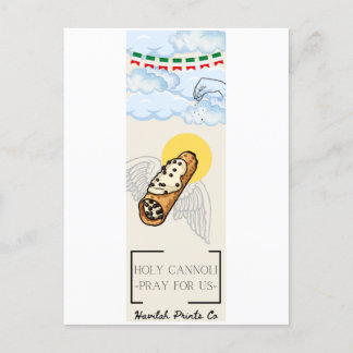 Tarjeta de correo de Sagrado Cannoli