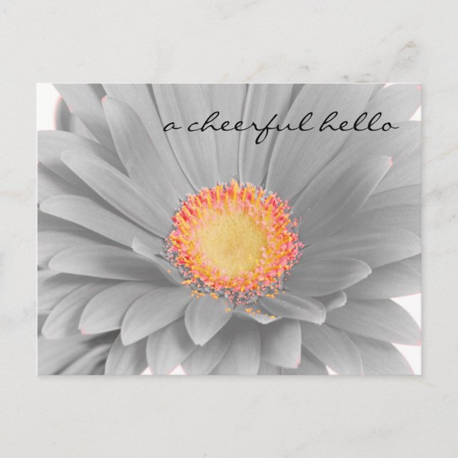 Tarjeta de correo de saludo alegre (Anverso)