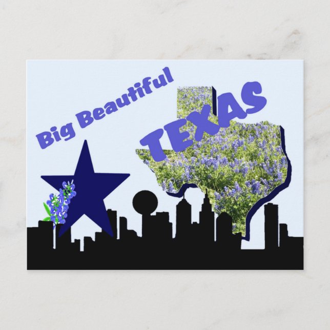 Tarjeta de correo de Texas (Anverso)