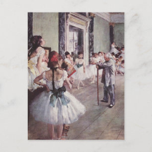 Tarjeta de correo Edgar Degas