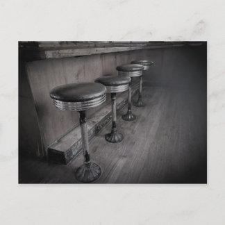 Tarjeta de correo Elbow Inn Bar Stools