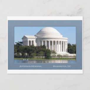 Tarjeta de correo Jefferson Memorial