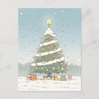 Tarjeta de correo navideño