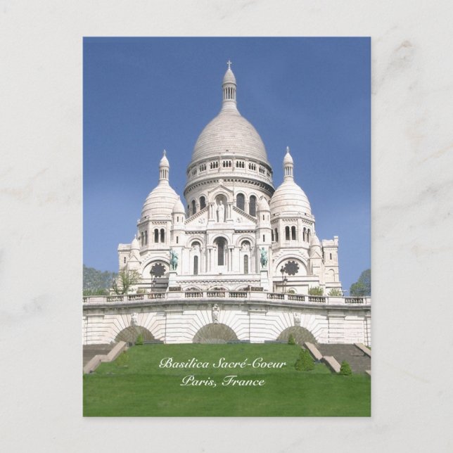 Tarjeta de correo Sacré-Coeur (Anverso)