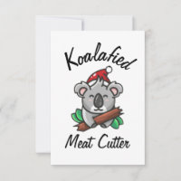 Tarjeta de cortador de carne Koalafied