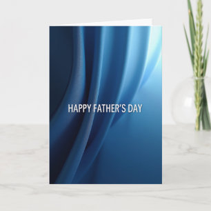 Tarjeta de cortina del Día del Padre Azure