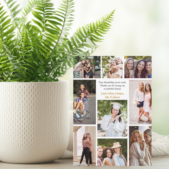 Tarjeta de cotización de amistad de grupo de amigo (Subido por el creador)