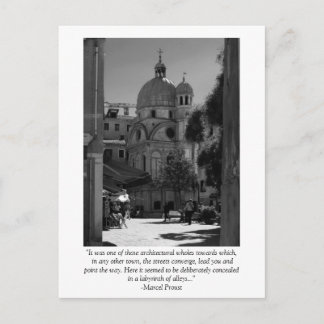 Tarjeta de cotización de Venecia