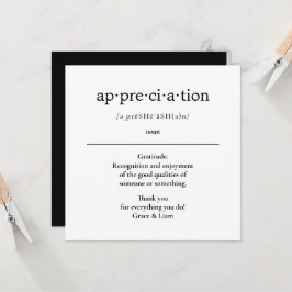 Tarjeta de CoWorker para regalo de profesor de agr