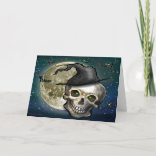 Tarjeta de Cráneo Brujo