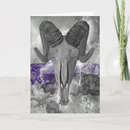 Tarjeta de cráneo Ram