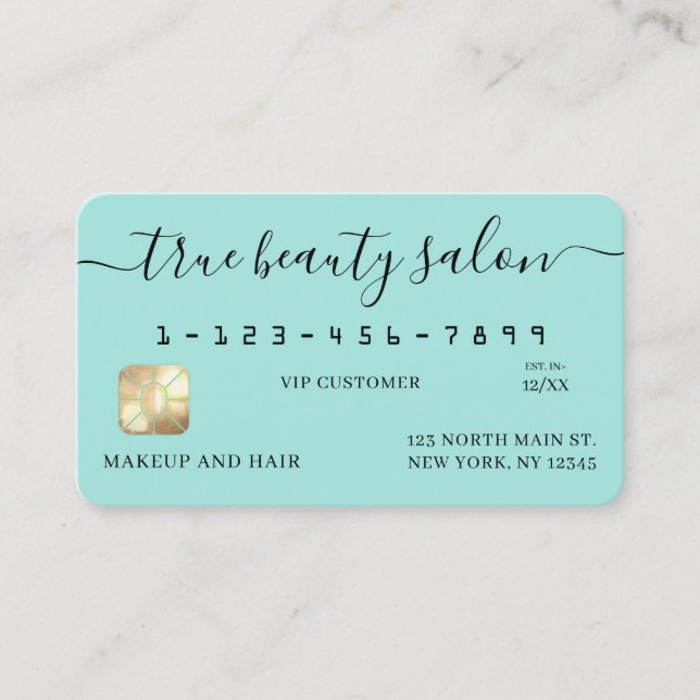 Tarjeta de crédito Mint Gold Signature Simple (Anverso)