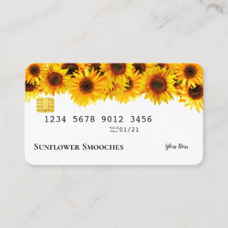 Tarjeta de crédito Sunflower