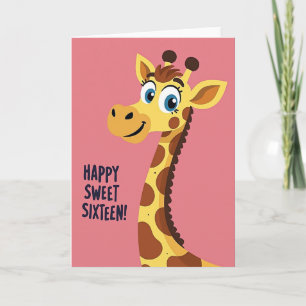 Tarjeta de Criatura Amarilla Sonriente