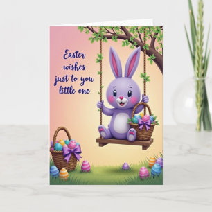 Tarjeta de criatura de alegría primaveral
