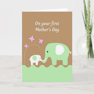 Tarjeta de Criatura del Día de las Madres Dulce Mo